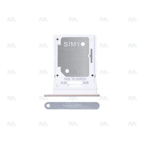 Support pour carte SIM pour Xiaomi Redmi Note 11 Pro 5G – blanc polaire – OEM