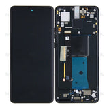 Chassis + Ecran Officiel Service Pack + Vitre pour Motorola Edge 40 XT2303-2 - Noir