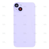 Vitre Arrière avec NFC pour Apple iPhone 14 Plus, agrandir le cadre de l'appareil photo Violet Compatible