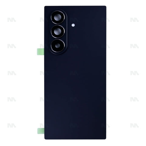 Vitre arrière pour Samsung Galaxy Z Fold7 F966B avec objectif - Noir jais - OEM
