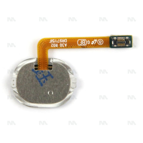 Capteur d'empreintes digitales avec bouton d'accueil bleu OEM pour Samsung Galaxy A40 A405F