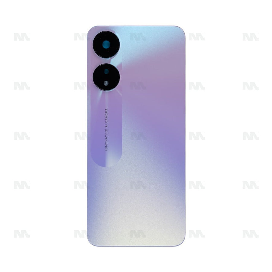 Vitre arrière Oppo A78 5G avec lentille violette lumineuse OEM