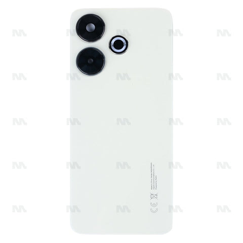Vitre arrière pour Xiaomi Redmi 13 4G avec objectif Sandy Gold OEM