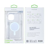 Étui antichoc Rixus en TPU avec MagSafe pour Apple iPhone 11 transparent
