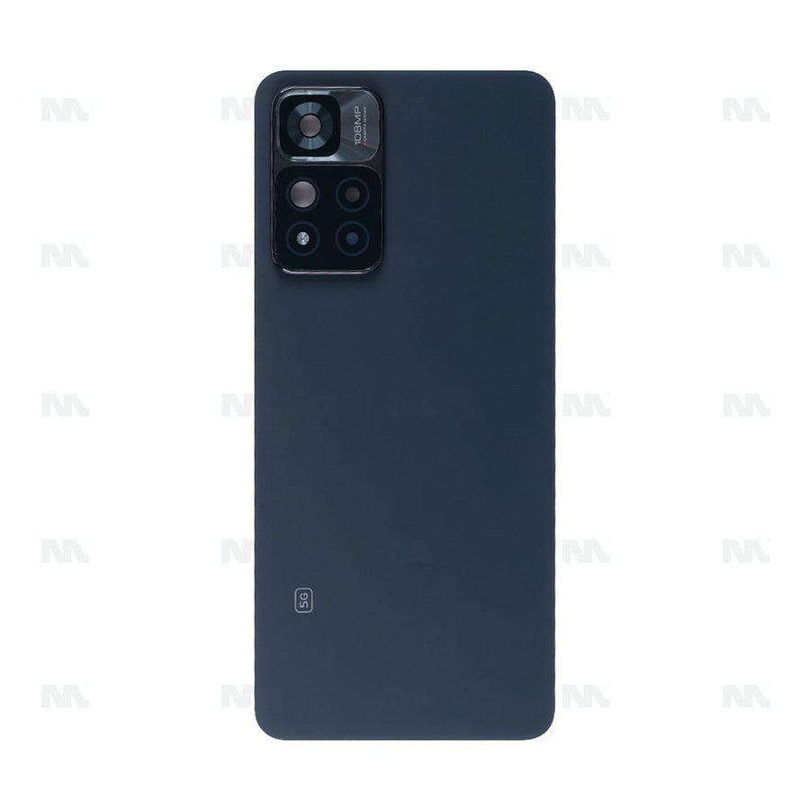 Vitre arrière pour Xiaomi Redmi Note 11 Pro Plus 5G avec objectif noir mystérieux OEM