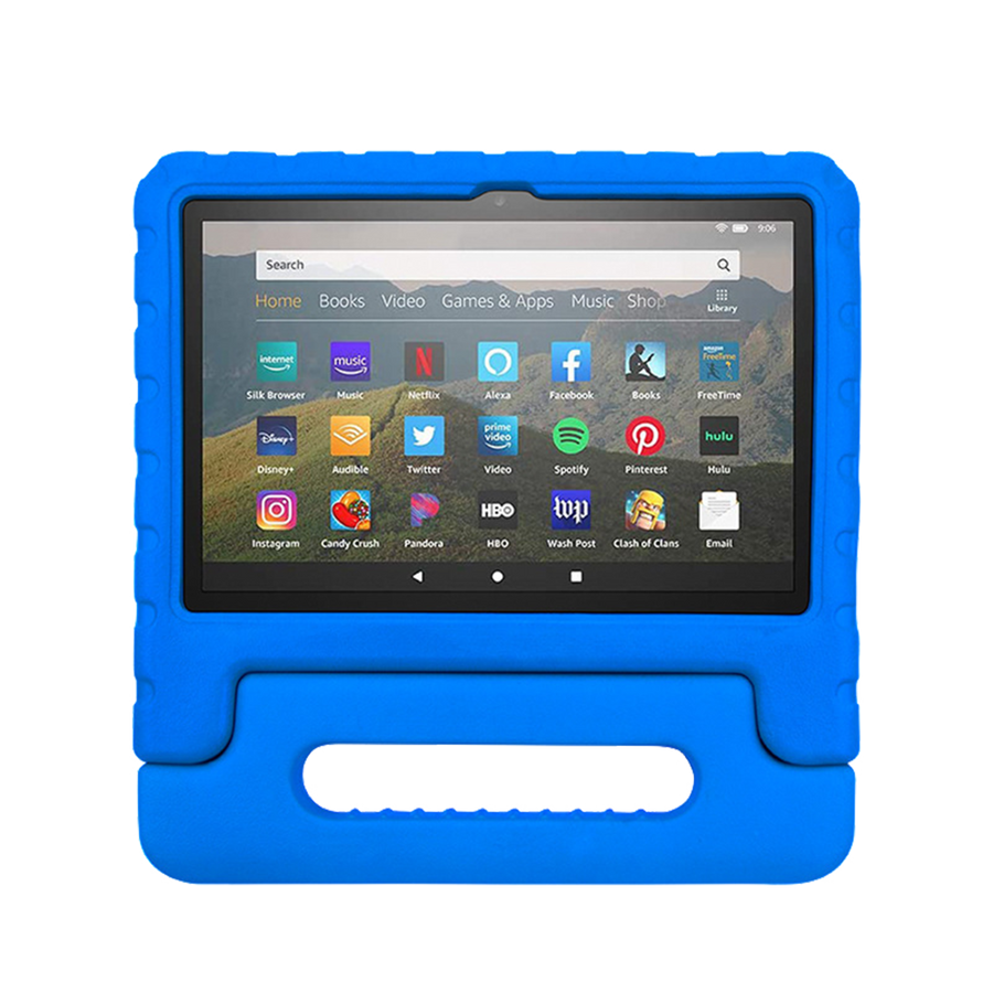 Étui pour tablette Rixus RXTC06 pour enfants pour Apple iPad Pro 11 pouces (2022, 2021, 2020, 2018), iPad Air 4 10,9 pouces (2020) Bleu
