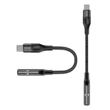 Adaptateur audio USB-C vers 3,5 mm Rixus RXMU36C femelle 10 cm