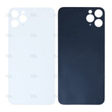 Vitre Arrière pour Apple iPhone 11 Pro Max, cadre de caméra agrandi – Argent – Compatible