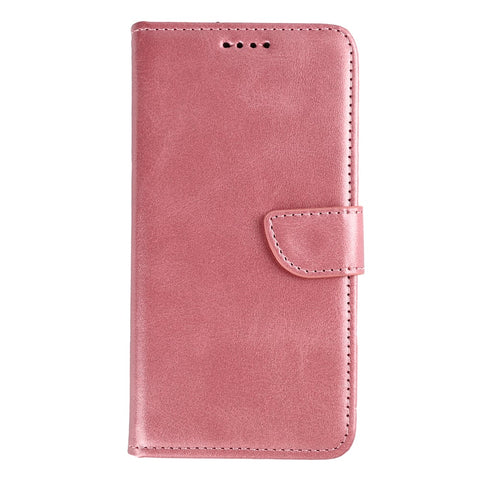 Rixus Bookcase pour Apple iPhone 16e Rose