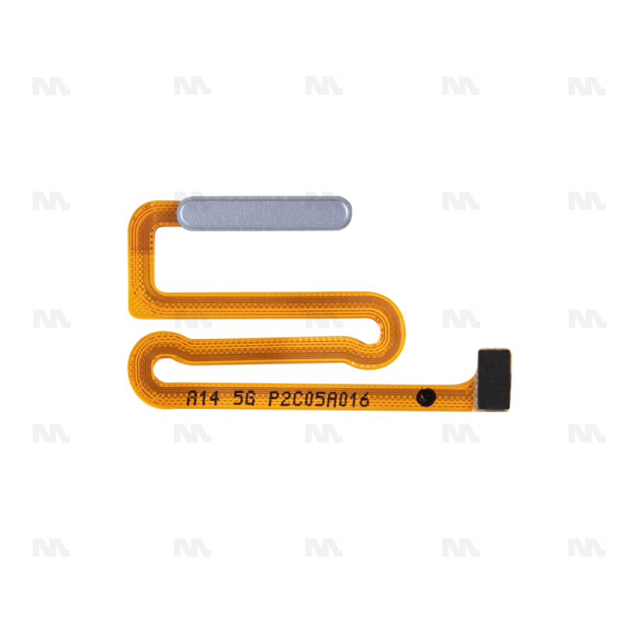 Capteur d'empreintes digitales pour Samsung Galaxy A14 5G A146B – Flex – Argent – Original
