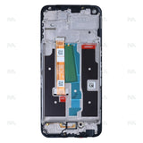 Chassis + Ecran Original OEM + Vitre pour Realme 8i (RMX3151) - Noir