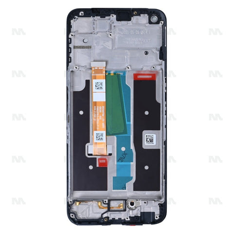 Chassis + Ecran Original OEM + Vitre pour Realme 8i (RMX3151) - Noir