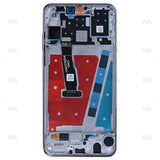 Chassis + Ecran Original OEM + Vitre pour Huawei P30 Lite / P30 Lite New Edition - Pearl White