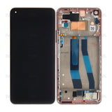 Chassis + Ecran LCD complet pour Xiaomi Mi 11 Lite 4G (M2101K9AG) (5600050K9A00 / 56000D0K9A00) - Peach Pink
