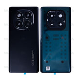 Vitre arrière pour Xiaomi Redmi Note 14 Pro 4G avec objectif, noir nuit, OEM
