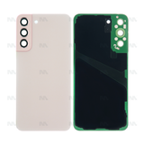 Vitre arrière pour Samsung Galaxy S22 Plus S906B avec objectif, rose doré, OEM