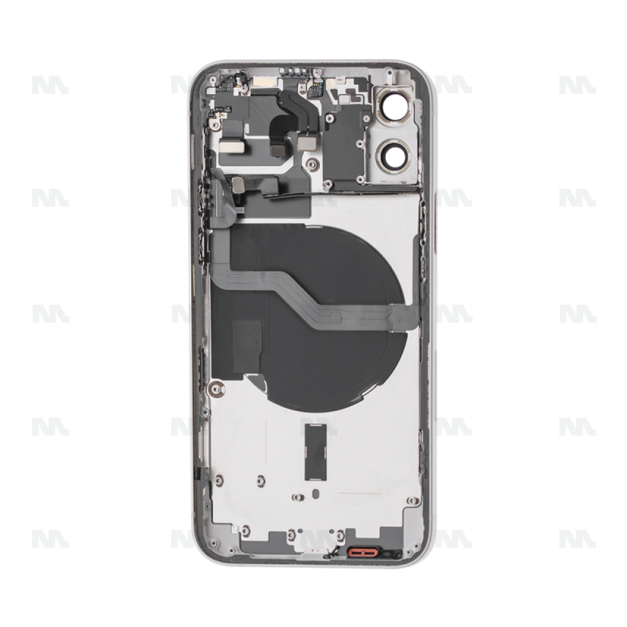 Boîtier pour Apple iPhone 12 avec petites pièces, compatible avec Green