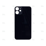Vitre Arrière pour Apple iPhone 12 Mini, cadre de caméra agrandi – Noir – Compatible