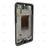 Écran complet sur châssis Soft-OLED pour Samsung Galaxy A37 A376B - Anthracite