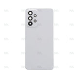 Vitre arrière pour Samsung Galaxy A33 5G A336B avec objectif blanc OEM