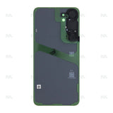Vitre arrière pour Samsung Galaxy S24 Plus S926B avec lentille, gris marbré, Original