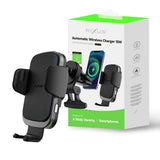 Support de chargeur de voiture sans fil Rixus RXWC48 noir