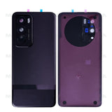 Vitre arrière Oppo Reno12 Pro avec espace pour objectif, couleur marron, OEM