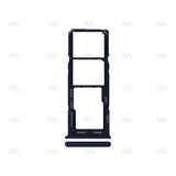 Support pour carte SIM pour Samsung Galaxy A12 A125F - Noir - OEM