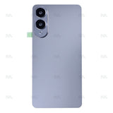 Vitre arrière pour Samsung Galaxy S25 Edge S937B avec objectif – Titanium Silver – OEM