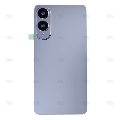 Vitre arrière pour Samsung Galaxy S25 Edge S937B avec objectif – Titanium Silver – OEM