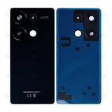 Vitre arrière avec lentille Originale pour Xiaomi Redmi Note 13 Pro 4G - Noir