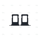 Porte-cartes Noir Titane OEM pour Apple iPhone 16 Pro, 16 Pro Max