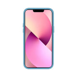 Étui Rixus Classic 03 avec MagSafe pour Apple iPhone 13 bleu clair
