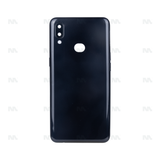 Vitre arrière pour Samsung Galaxy A10s A107F avec objectif noir OEM