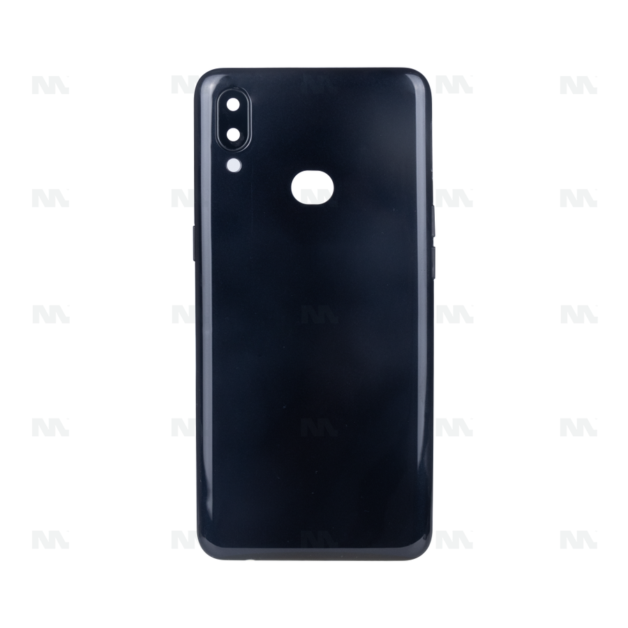 Vitre arrière pour Samsung Galaxy A10s A107F avec objectif noir OEM