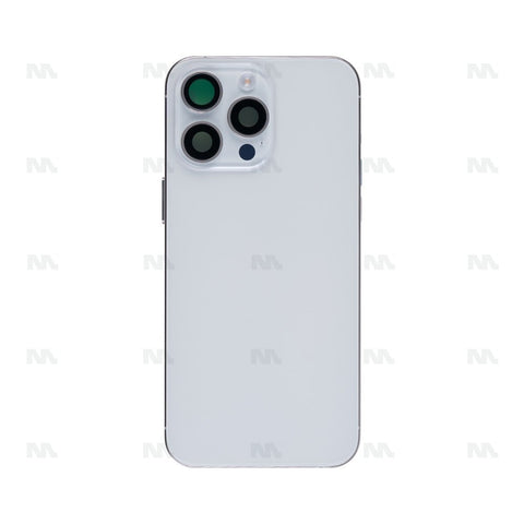 Boîtier avec petites pièces en titane blanc OEM pour Apple iPhone 15 Pro Max