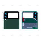 Vitre arrière supérieure avec lentille verte OEM pour Samsung Galaxy Z Flip3 F711B