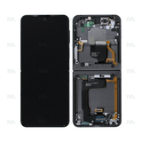 Chassis + Ecran Officiel Service Pack + Vitre pour Samsung Galaxy Z Flip4 F721B - Graphite