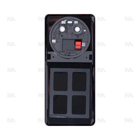 Vitre arrière pour Oppo Find X6 avec objectif noir OEM