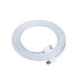 Câble USB-C vers USB-C 100 cm 60 W tissé blanc en vrac pour Apple iPhone 15, 16, 17 séries
