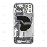 Boîtier pour Apple iPhone 12 Pro avec petites pièces graphite OEM
