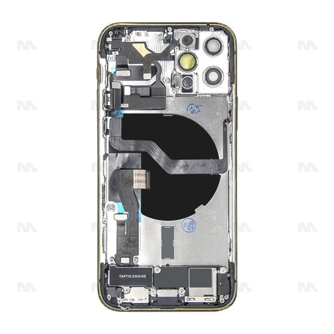 Boîtier pour Apple iPhone 12 Pro avec petites pièces graphite OEM