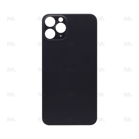 Vitre Arrière avec bloc complet pour Apple iPhone 11 Pro, cadre de caméra agrandi Gris sidéral Compatible