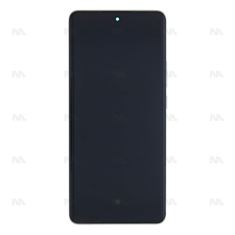 Chassis + Ecran Officiel Service Pack + Vitre pour Oppo Reno 10 Pro 5G (CPH2525) - Silvery Grey