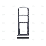 Support pour carte SIM pour Samsung Galaxy A20s A207F - Noir - OEM
