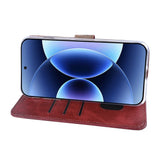 Bibliothèque Rixus pour Xiaomi 17 Pro Max Rouge foncé
