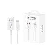 Câble iPhone US2001M USB vers Lightning 100 cm blanc