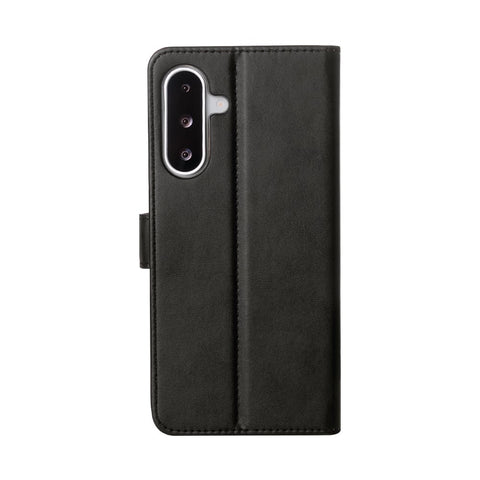 Rixus Bookcase pour Samsung Galaxy A26, A17 Noir