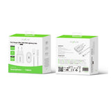 Chargeur rapide Rixus RXHC20L Câble USB-C vers Lightning 1,8 m 20 W Blanc