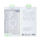 Étui anti-éclatement Rixus avec MagSafe pour Samsung Galaxy S25 Ultra transparent